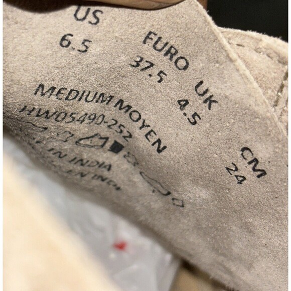 Hush Puppies Sz 6.5 Cyra Catelyn Suede Leather Chukka Ankle Boot Laced Up Casual - Picture 7 of 12